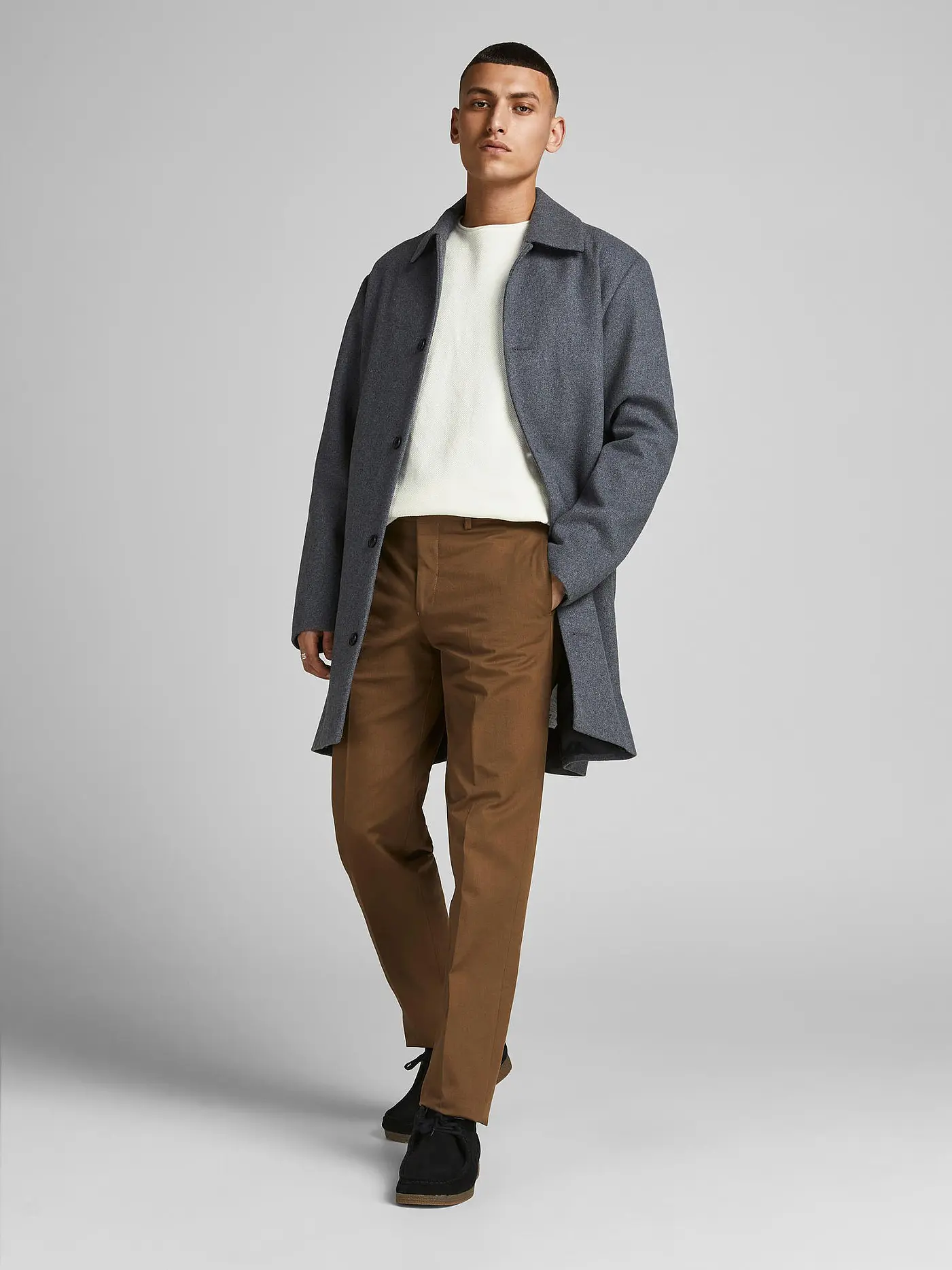 JACK & JONES | Pullover " JJEHILL " | weiss